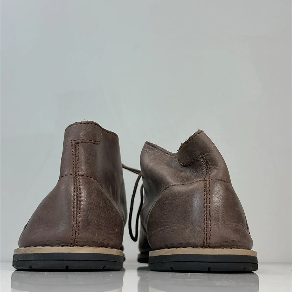 Timberland Revenia Brown Leather Chukka Boots Size 10